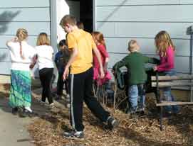 A homemade treasure hunt is usually a frugal hit with the kids!