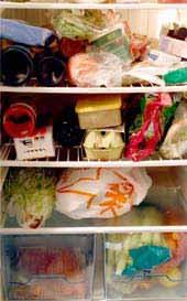 Clean that messy fridge!