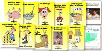Save money and your sanity with the Saving with Kids e-books!