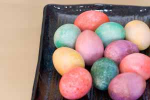 Speckled Easter Eggs