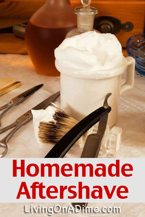 Easy Homemade Aftershave Recipe