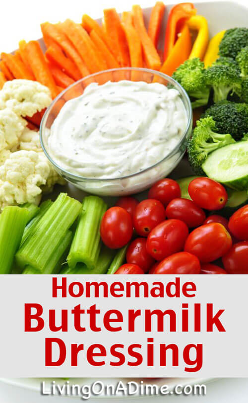 Homemade Buttermilk Recipe Living on a Dime