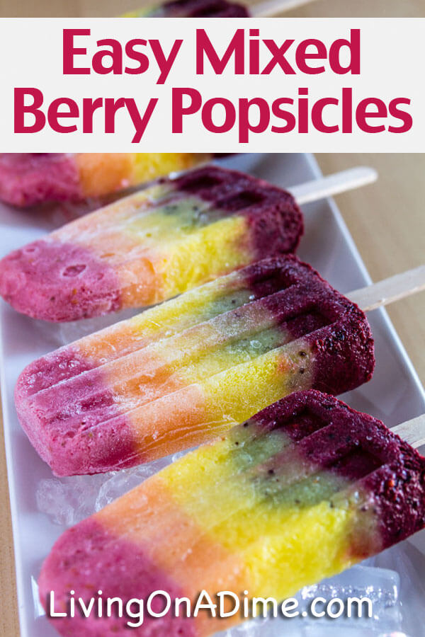 15 Super Easy Homemade Popsicle Recipes (Most Have 2 Ingredients!)