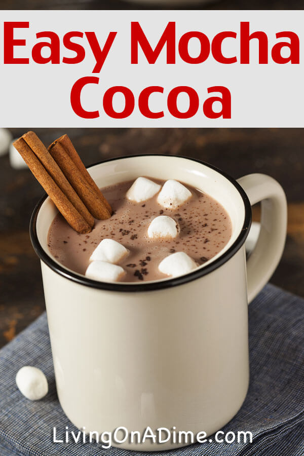 Mocha Cocoa Recipe Living On A Dime