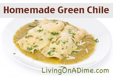 Homemade Green Chile Recipe