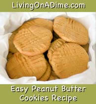 Easy Peanut Butter Cookies Recipe