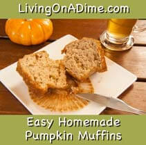 Easy Homemade Pumpkin Muffins Recipe
