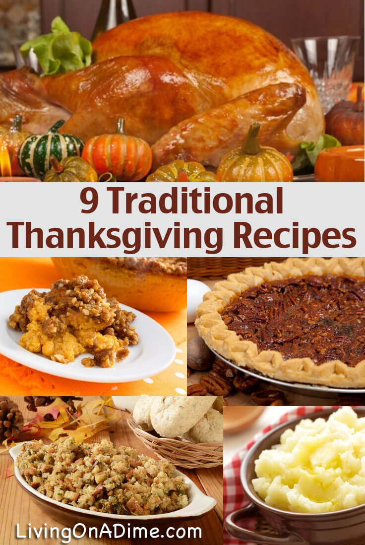 1st thanksgiving recipes