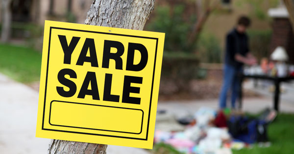 Ten Garage Sale Shortcuts Living On A Dime