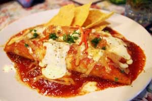 Easy Stacked Enchiladas Recipe And Grandma's Banana Dessert