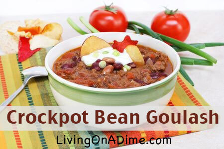 Crockpot Bean Goulash Recipe