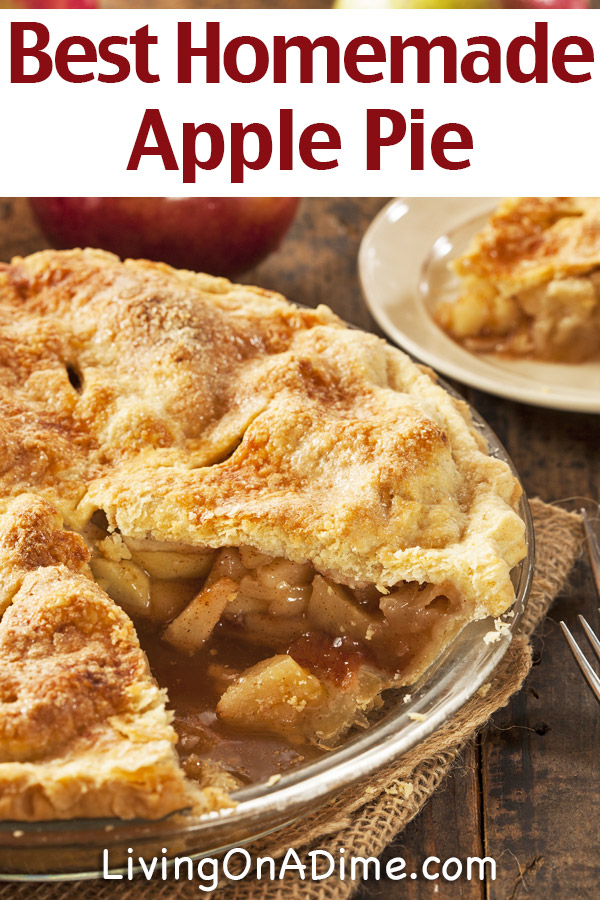 The Best Homemade Apple Pie Recipe - Grandma's Delicious Apple Pie