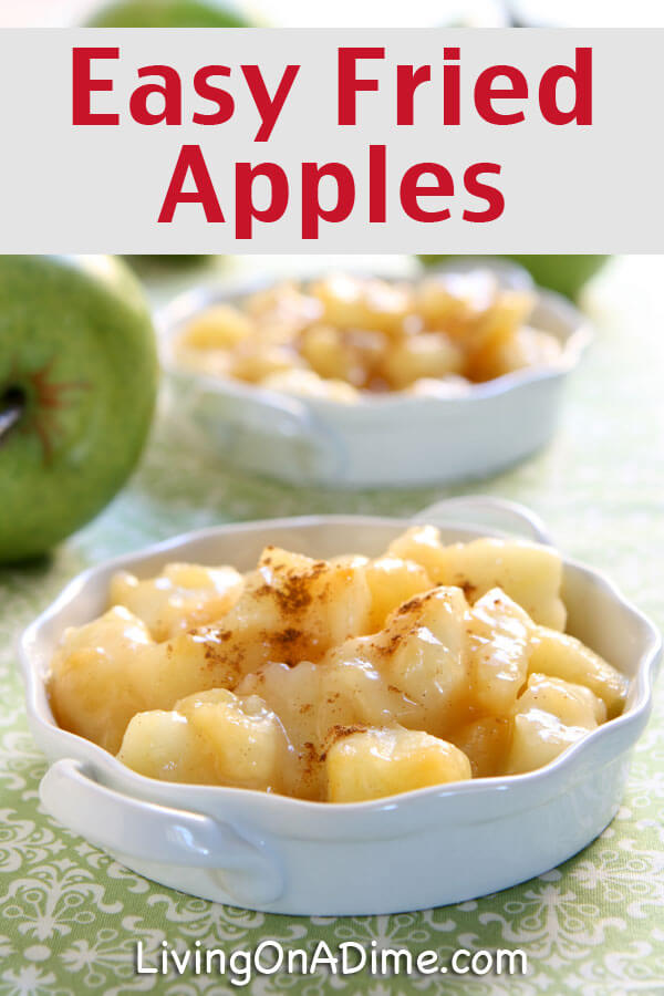 Easy Homemade Fried Apples Recipe