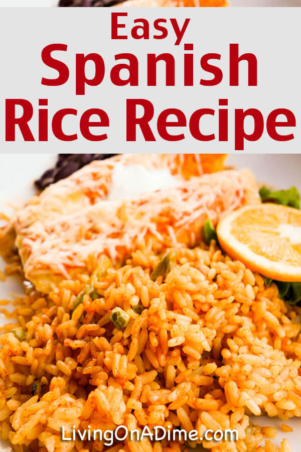 Easy Spanish Rice Recipe - Mexican Side Dish