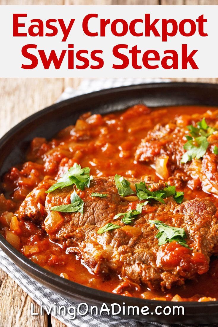 Easy Swiss Steak Recipes And Meal Plan - Perfect For The Crockpot ...