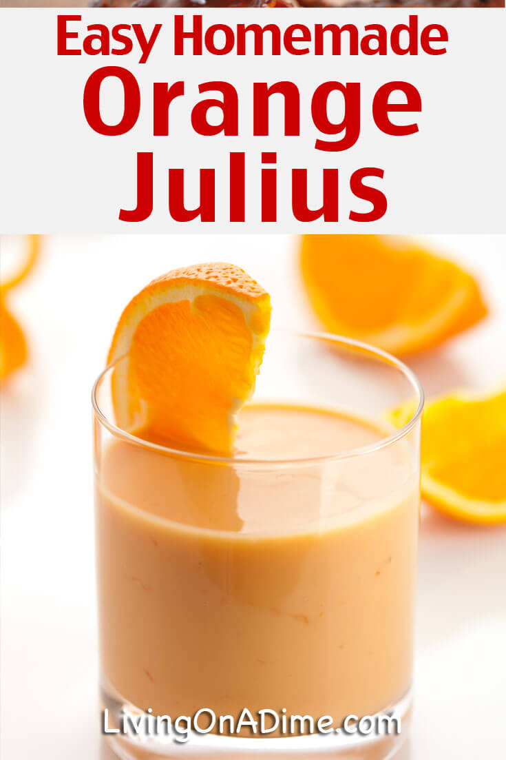 orange julius recipe
