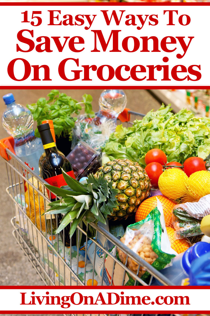 15 Easy Ways To Save Money On Groceries!