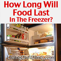 Freezer Guide – How Long Will Food Keep In The Freezer?