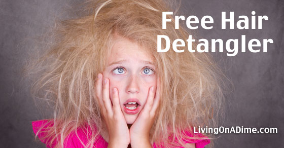 Free Homemade Hair Detangler - Living On A Dime