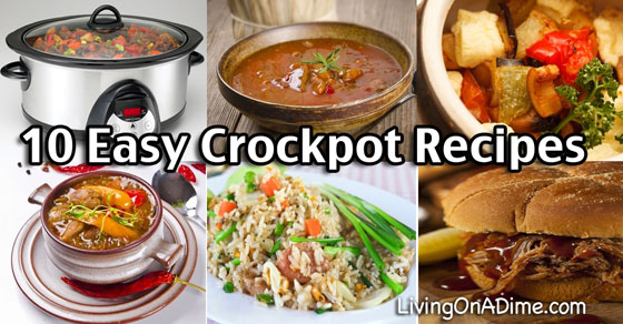 Our List: 10 Easy Crockpot Recipes!