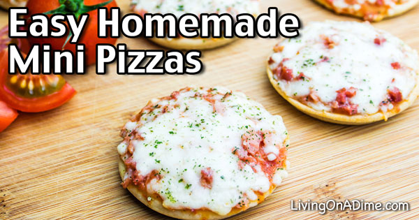 Build Your Own Pizzas - Eating on a Dime