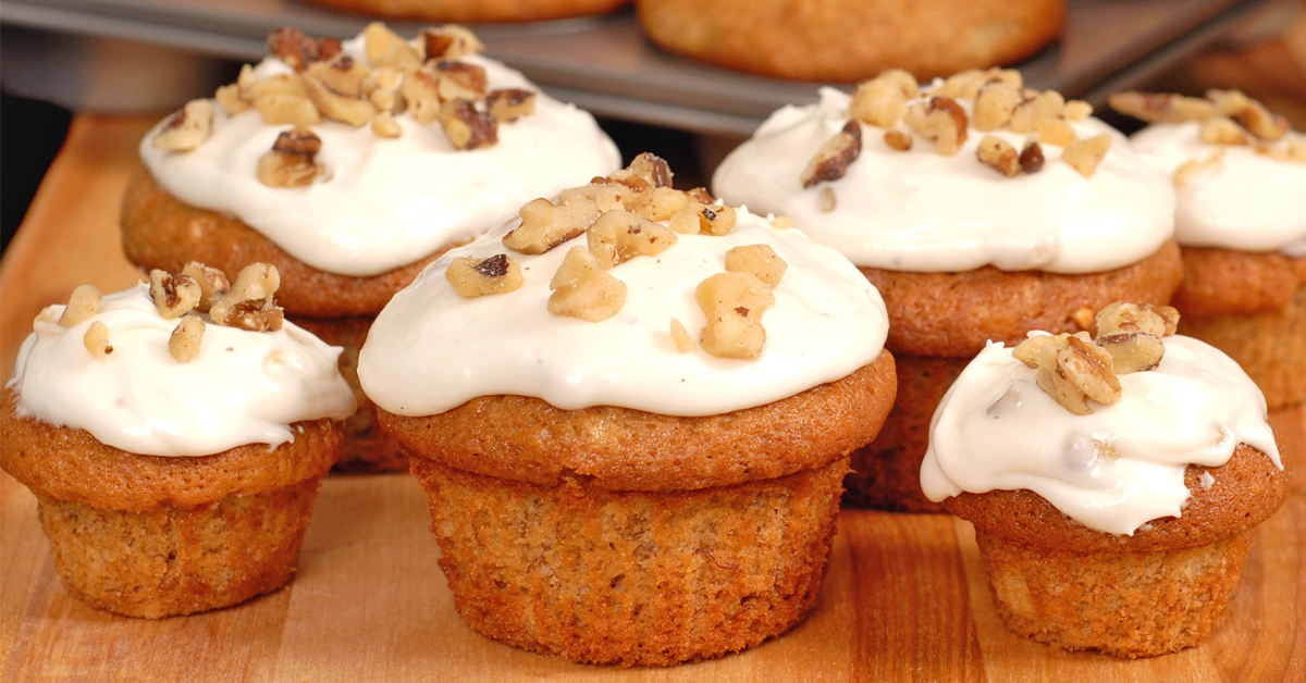 Easy Banana Cupcakes Recipe With Buttercream Frosting 3278