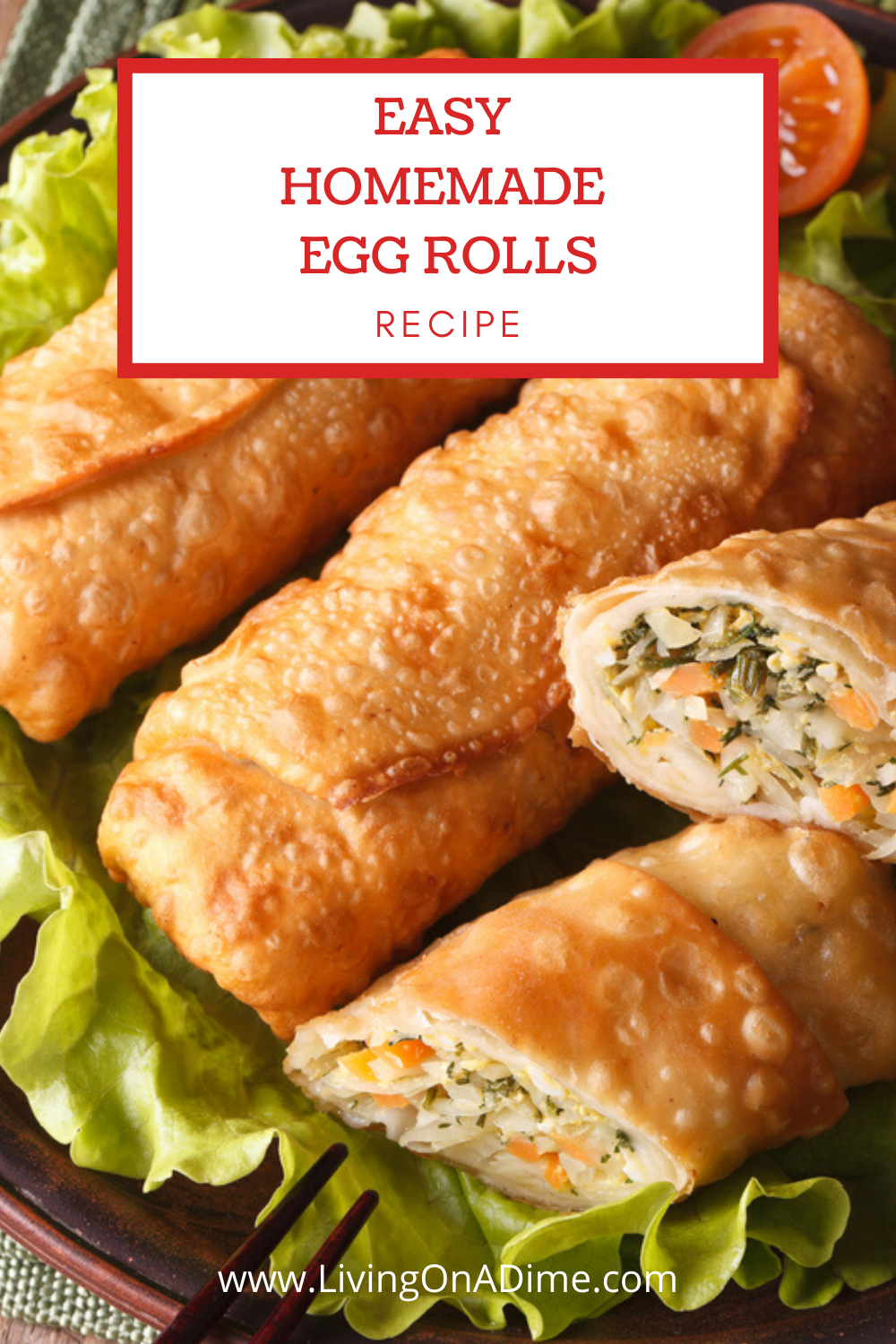 Easy Homemade Eggrolls Recipe - Living On A Dime