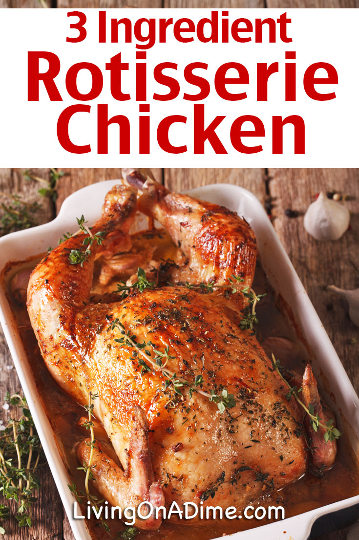 3 Ingredient Chicken Recipes Your Family Will Love! - Living On A Dime