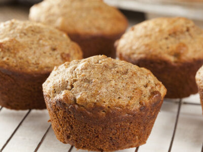 This easy homemade bran muffins recipe makes muffins that are so moist and delicious you won't believe that they didn't come right out of the Amish bakery!