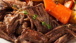 Crock Pot Roast Recipe (& Video!) - Eating on a Dime