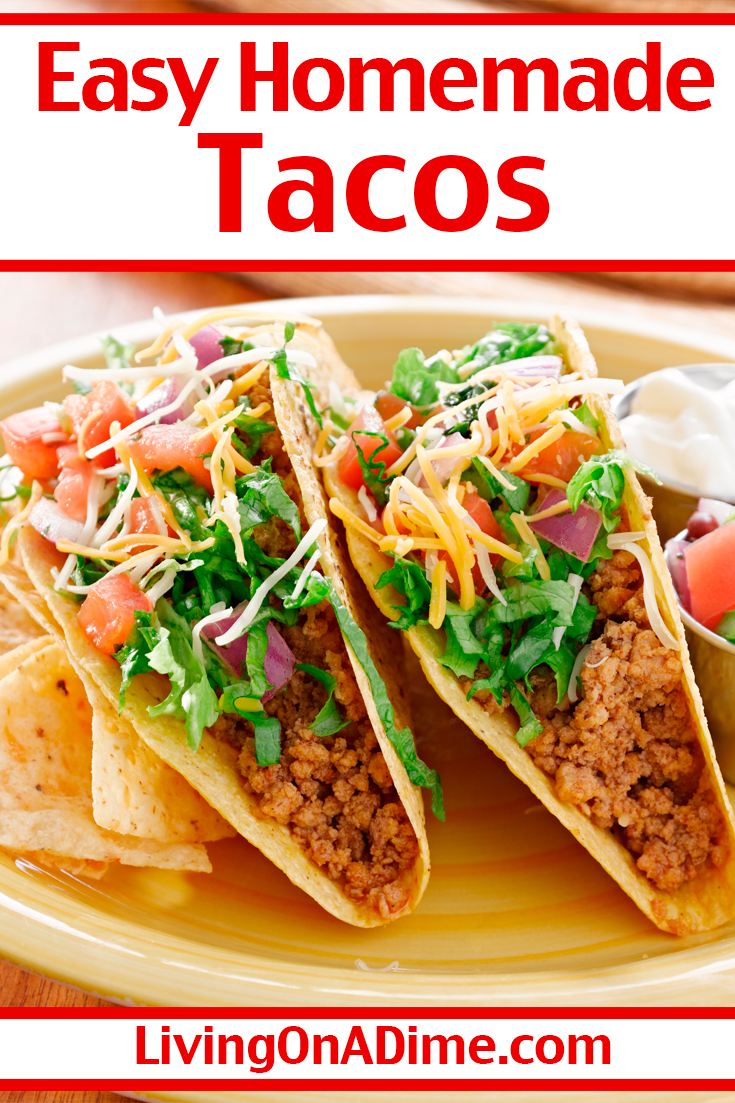 Homemade Taco Meat Recipe For Tostadas, Enchiladas And More!