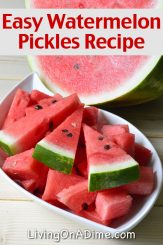 Easy Watermelon Pickles Recipe