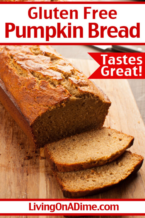 This easy gluten free pumpkin bread recipe makes a super moist pumpkin bread you're sure to love! With just one bowl, you'll create a delightful treat perfect for the Fall season and holiday gatherings. You will love this simple yet mouthwatering recipe perfect for anyone who needs to eat gluten free or dairy free!