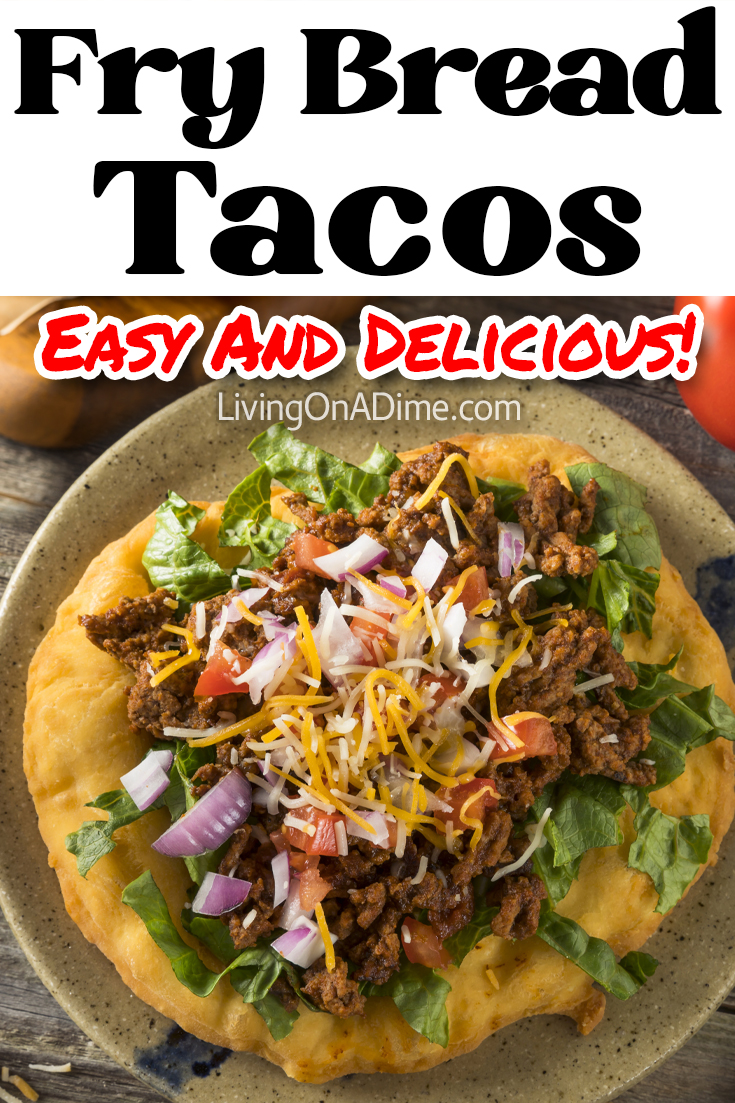 Indian Fry Bread Recipe And Navajo Tacos! Easy & Delicious Meal!