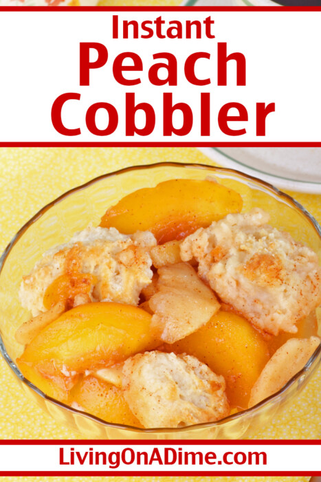 Easy 3 Ingredient Pork Chops Recipe And Instant Peach Cobbler!